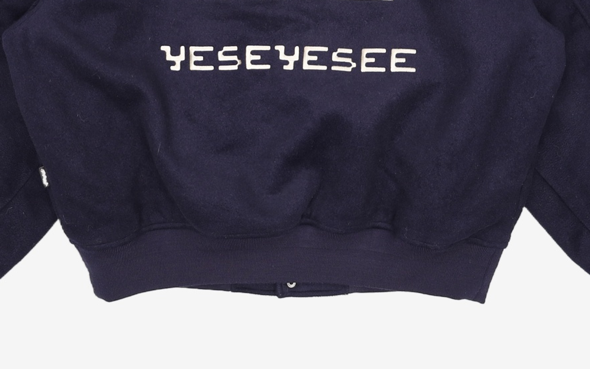 예스아이씨(YESEYESEE) Poker Varsity Jacket L