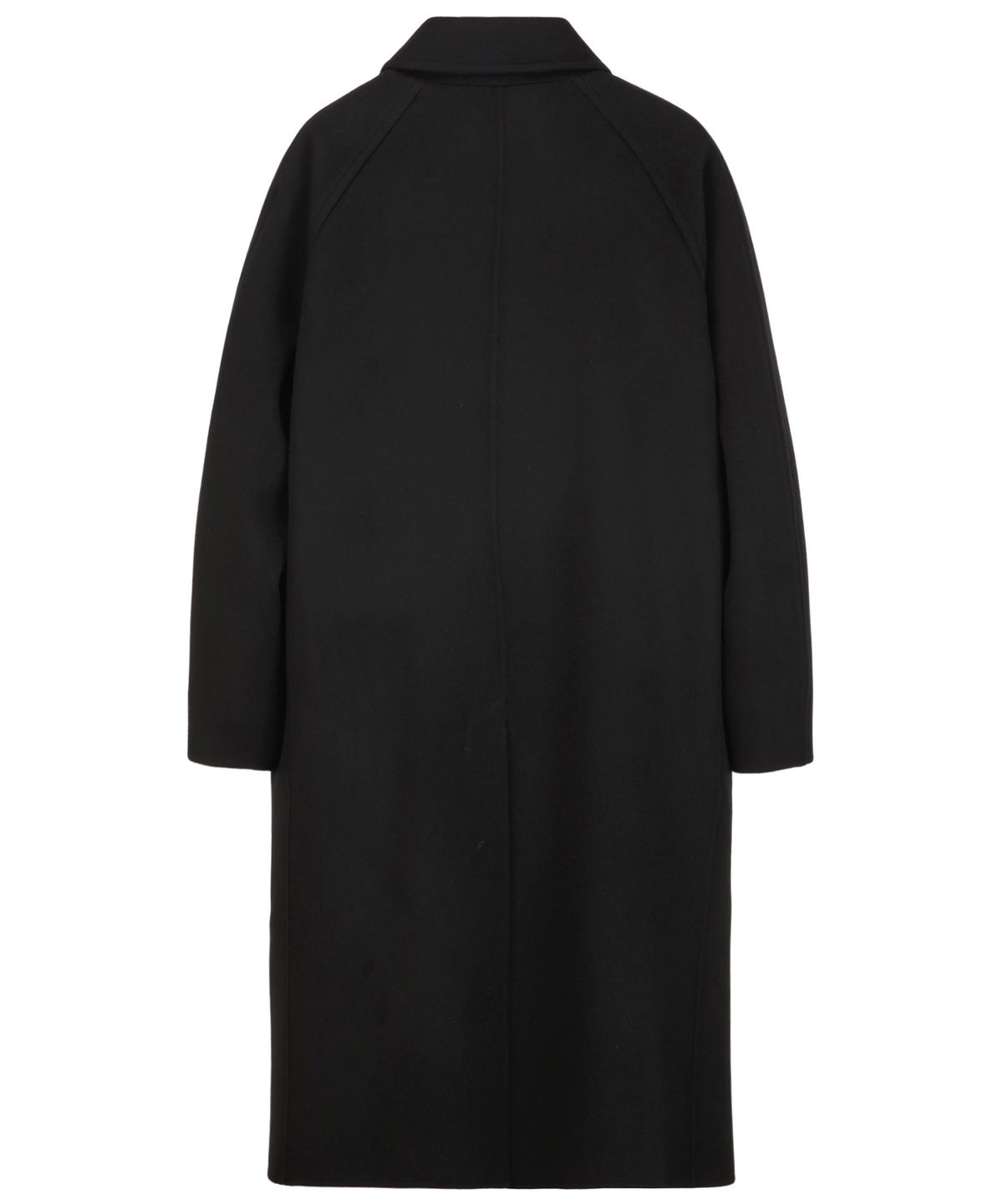 질스튜어트뉴욕 맨(JILLSTUART NEWYORK MEN) 캐시미어 블렌드 핸드메이드 싱글 코트 - 블랙 (JNCO6D202BK)