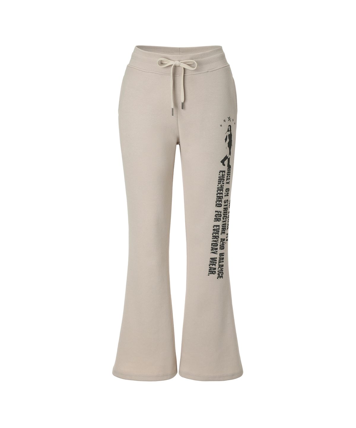 카키포인트(KHAKIPOINT) Distort Bootcut Pants (beige)