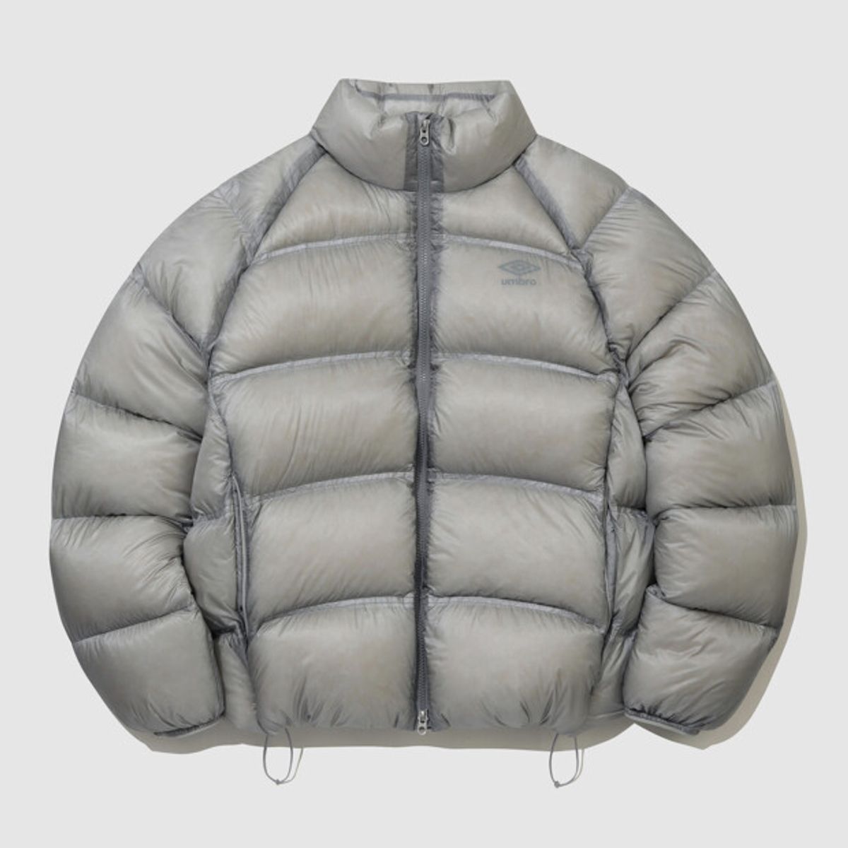 엄브로(UMBRO) 엑스레이 스탠넥 머스코비 덕 다운 자켓 라이트그레이 UR421CDJN4
