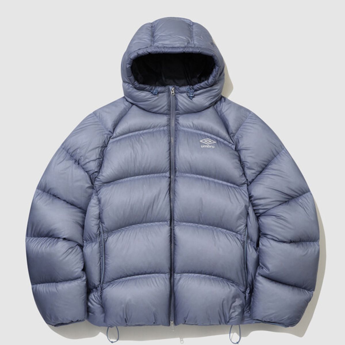 엄브로(UMBRO) 엑스레이 후디드 미들 다운 블루 UR421CDJN5