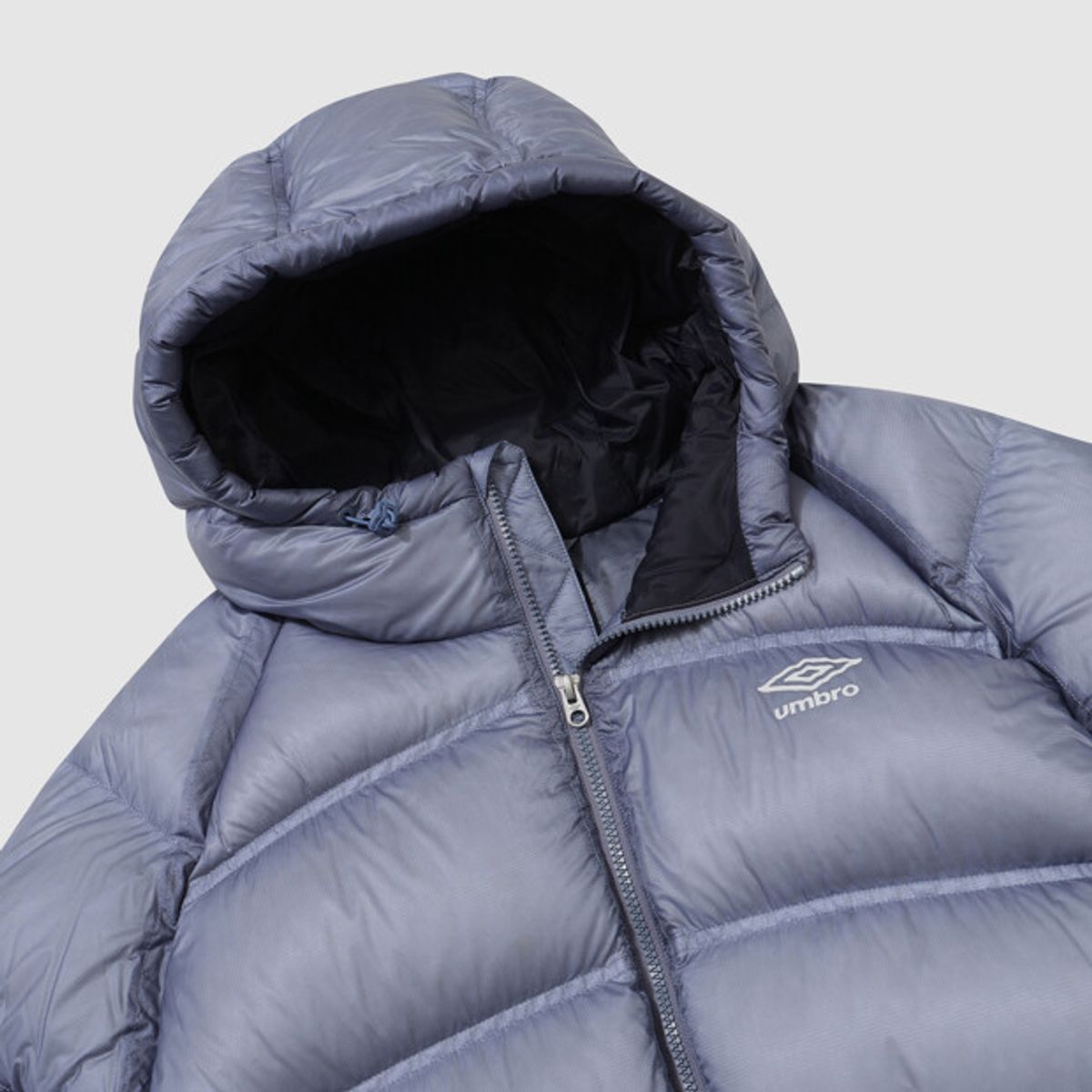 엄브로(UMBRO) 엑스레이 후디드 미들 다운 블루 UR421CDJN5