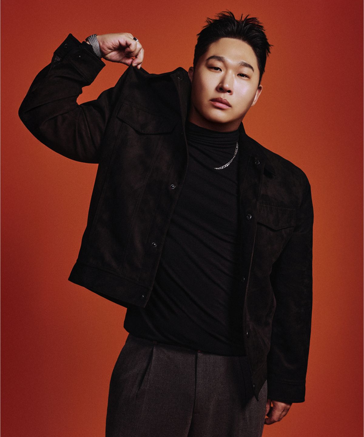 스파오(SPAO) [WARMTECH 울블렌드] 남성 터틀넥 긴팔_SPXVG4VA30