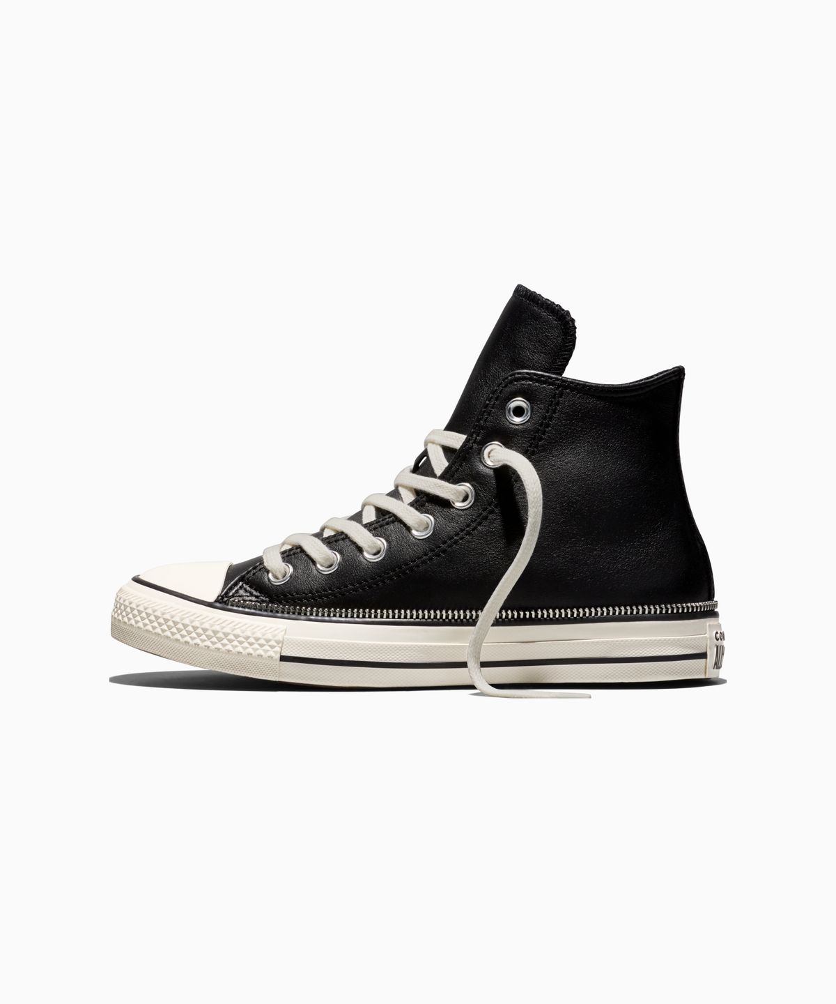 컨버스(CONVERSE) 척테일러 올스타 인더스트리얼 지퍼 레더 블랙 A20199C
