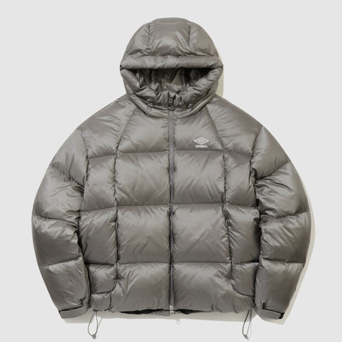 엄브로(UMBRO) 블랭킷 후드형 머스코비 덕 다운 자켓 카키 UR424CDJO7