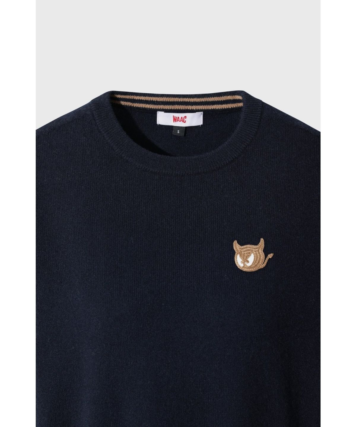 왁(WAAC) WTO Women Cashmere Wholegarment Sweater WWWAW26730NYD