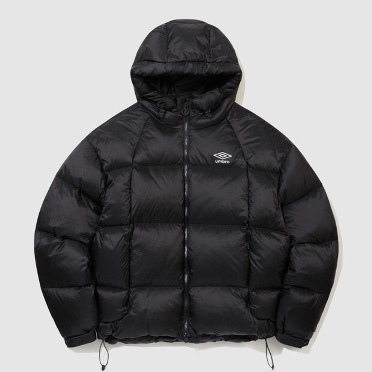 엄브로(UMBRO) 블랭킷 후드형 머스코비 덕 다운 자켓 블랙 UR424CDJO7