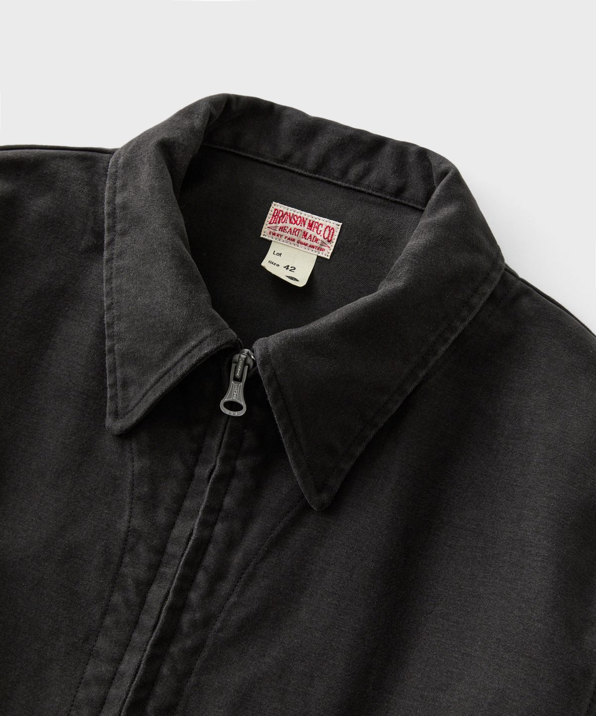 브론슨(BRONSON) 1950s Moleskin Cossack Jacket Black
