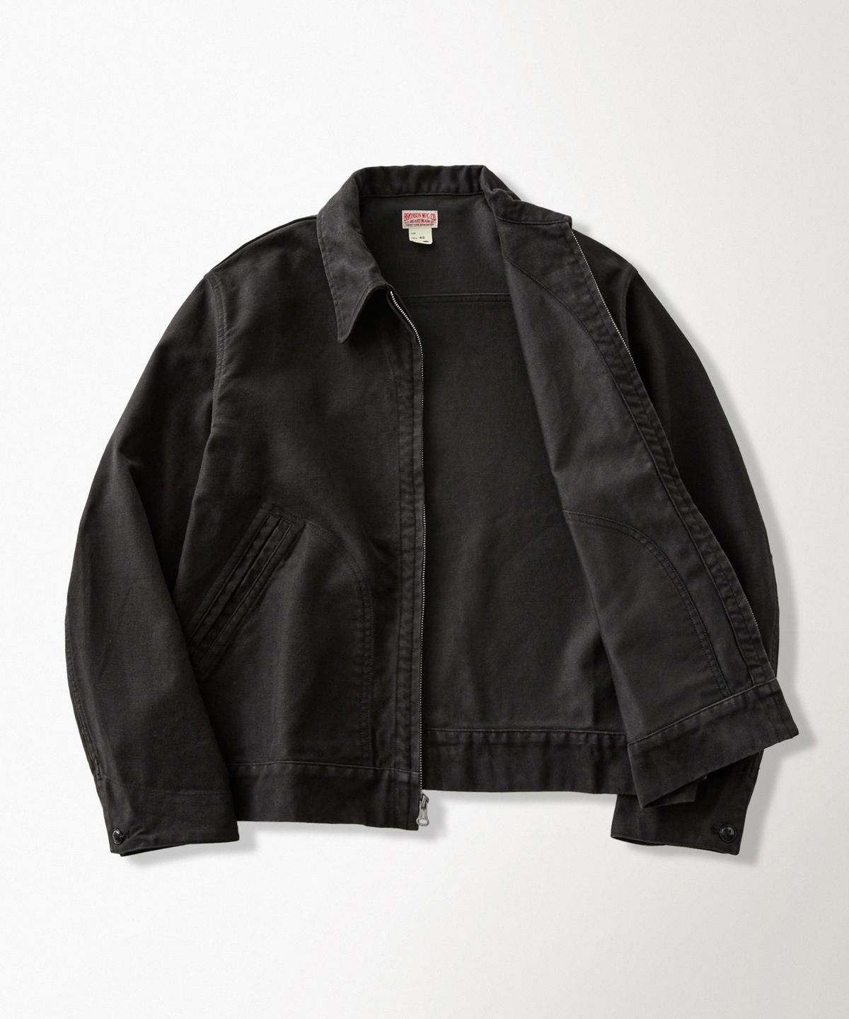 브론슨(BRONSON) 1950s Moleskin Cossack Jacket Black