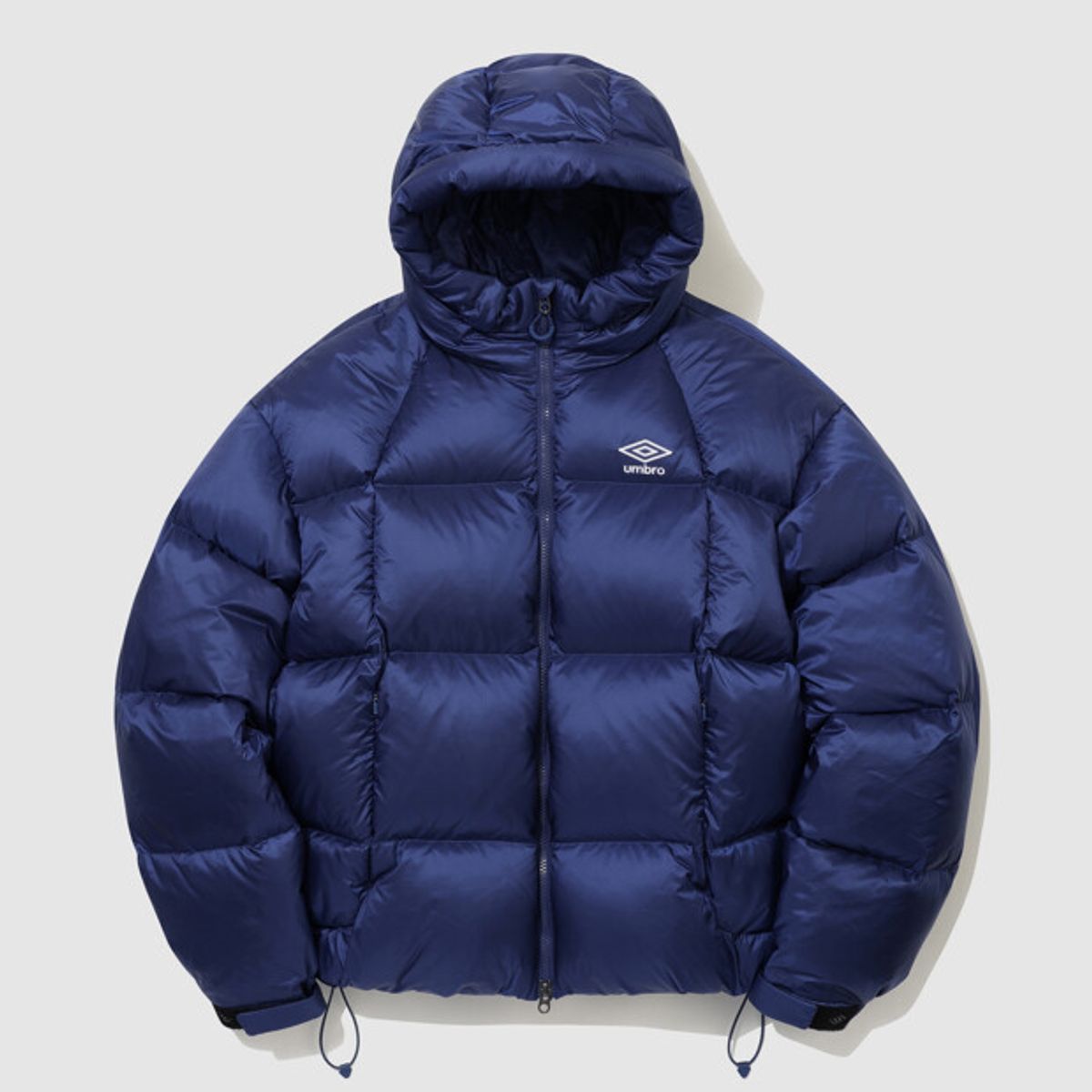 엄브로(UMBRO) 블랭킷 후드형 머스코비 덕 다운 자켓 딥블루 UR424CDJO7