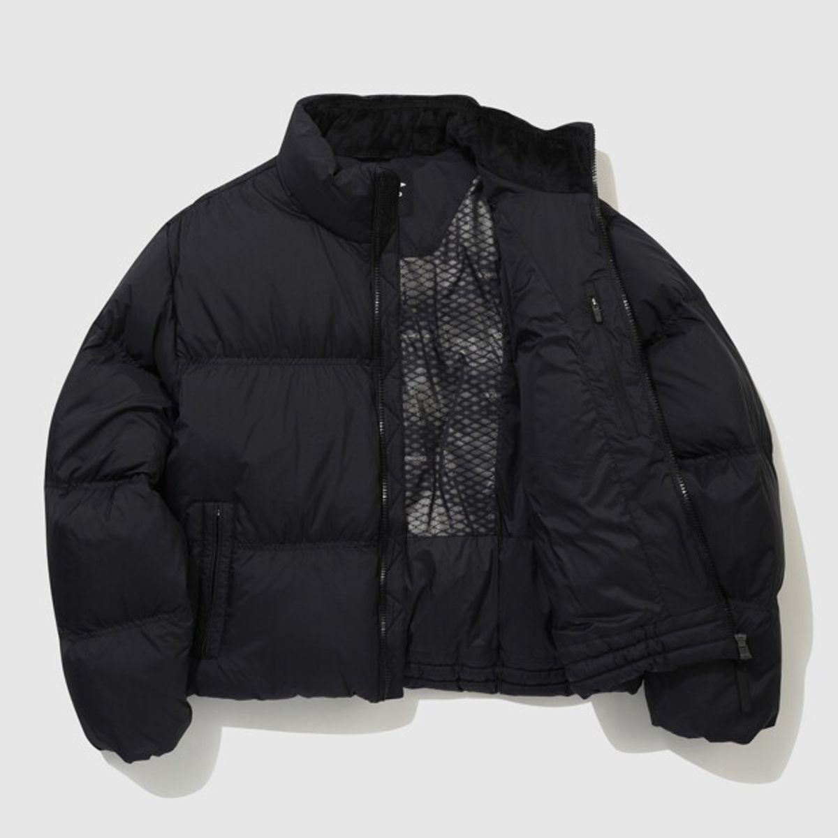 엄브로(UMBRO) 우먼스 플라이트 숏 머스코비 덕 다운 자켓 블랙 UR422CDJO6