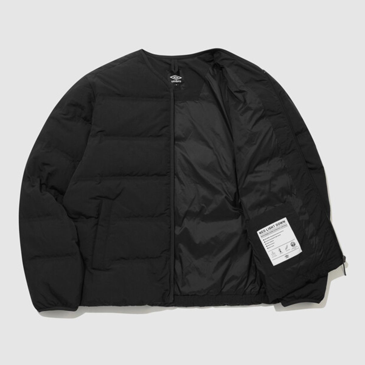 엄브로(UMBRO) 네오 라이트 경량 머스코비 덕 다운 자켓 블랙 UR423CDJO1