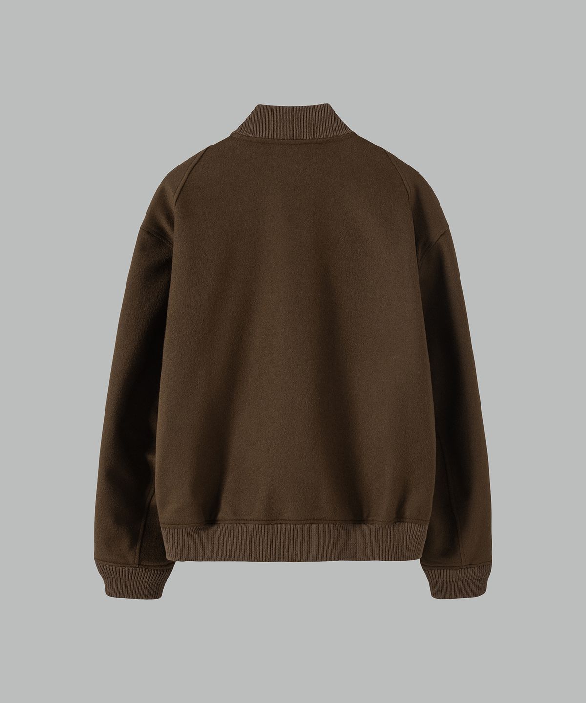 넌블랭크(NONBLANK) [넌블랭크X삭형]캐시미어 블렌드 탱커 자켓_BROWN