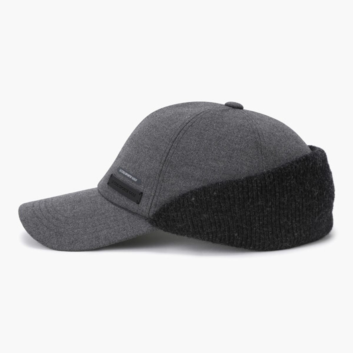 르꼬끄 골프(LECOQ GOLF) 남성 니트 귀도리 볼캡 _MGRY GR321MCP92