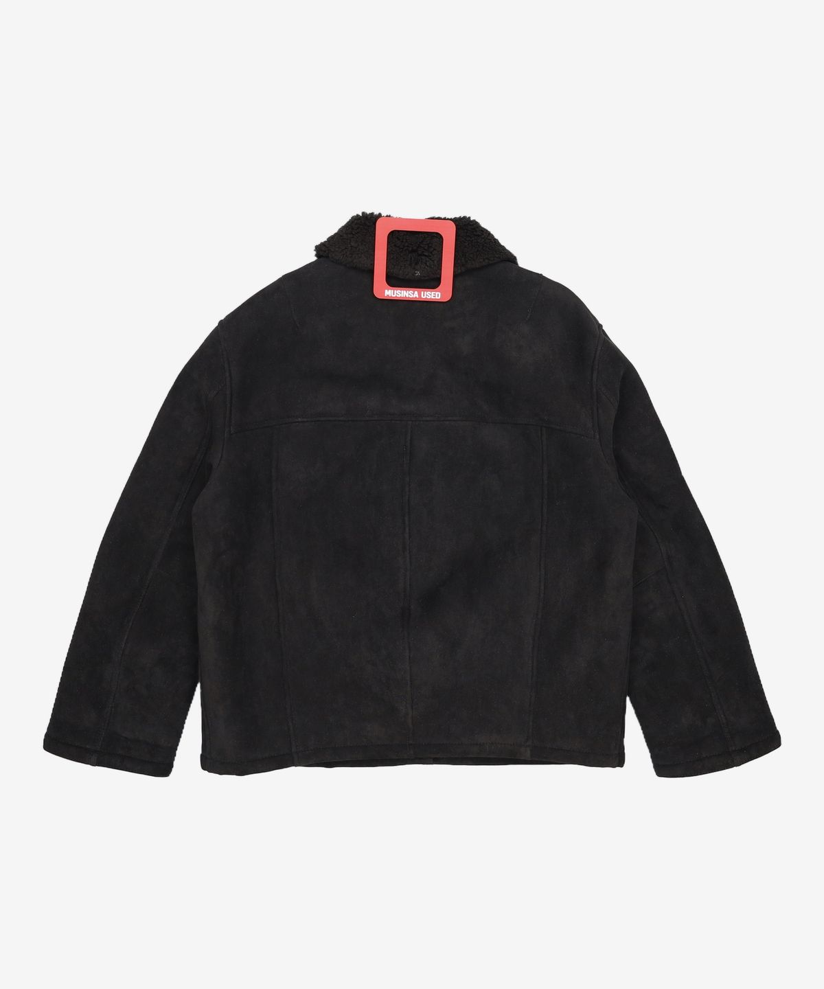 로우클래식(LOW CLASSIC) 3-BUTTON SUEDE SHEARLING JACKET S