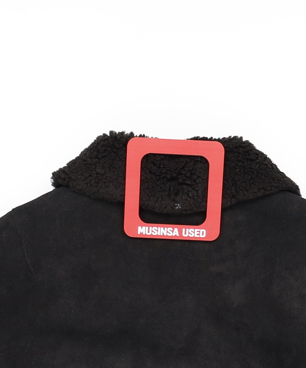 로우클래식(LOW CLASSIC) 3-BUTTON SUEDE SHEARLING JACKET S