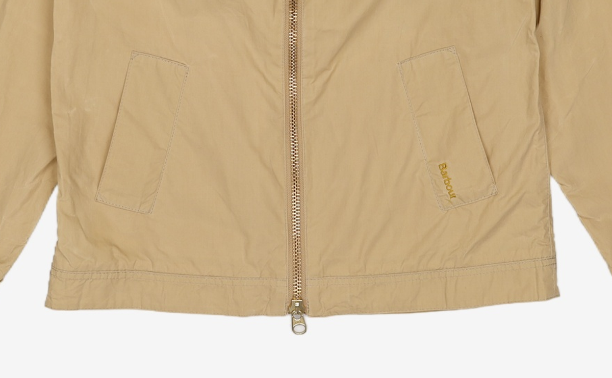 바버(BARBOUR) 여성 베이지 Campbell Showerproof 코튼 자켓 012
