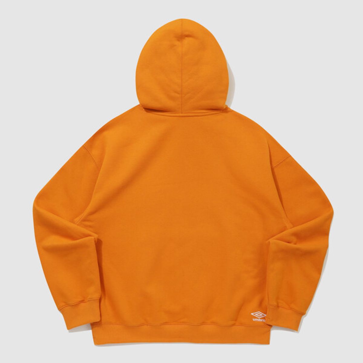 엄브로(UMBRO) 기모 아플리케 후드 티셔츠 오렌지 UR421CHDO4