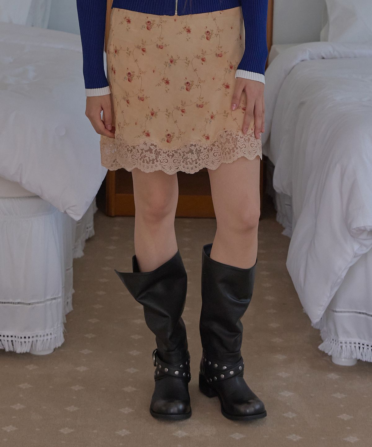 바이아덜스(BYOTHERS) Roen Stud Boots