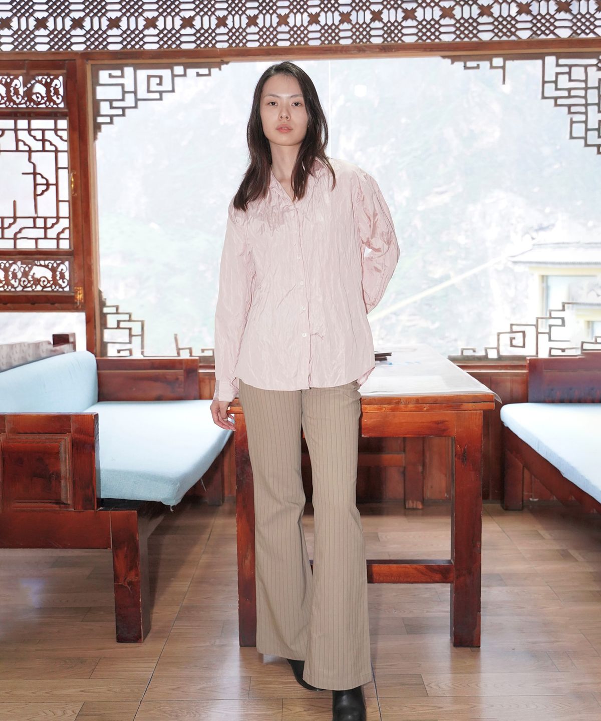 누아누(NUUANU) Ochre Pants_Beige