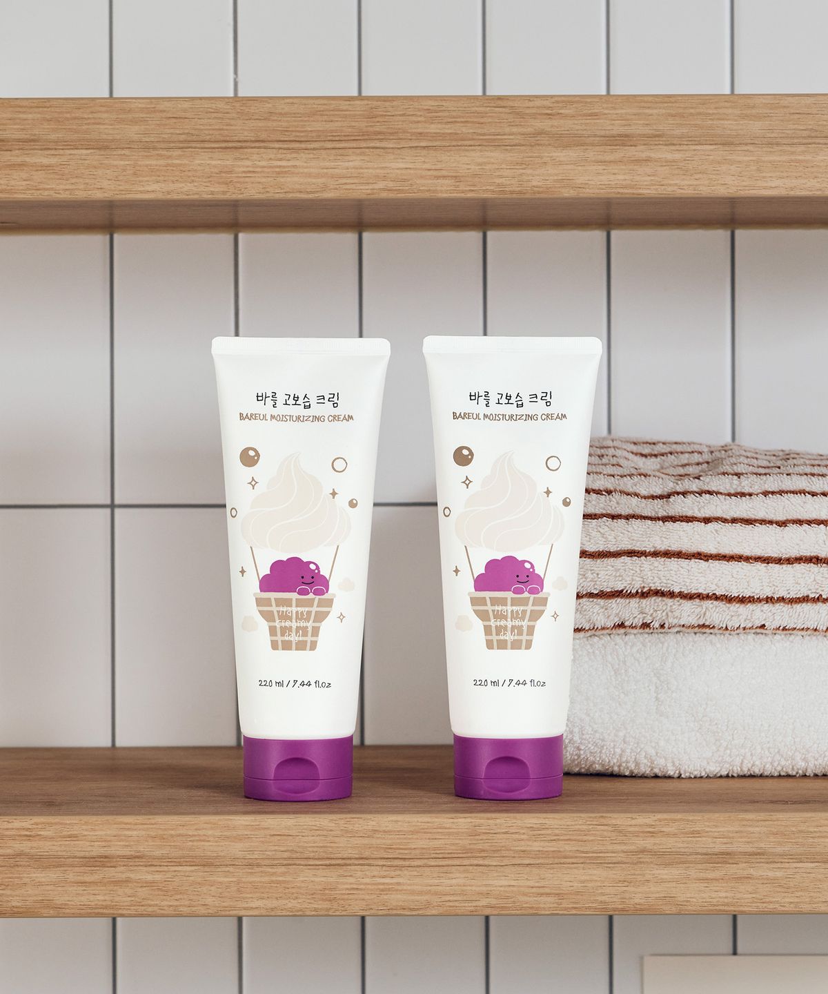 바를(BAREUL) 아기 고보습크림 대용량 220ml 올인원