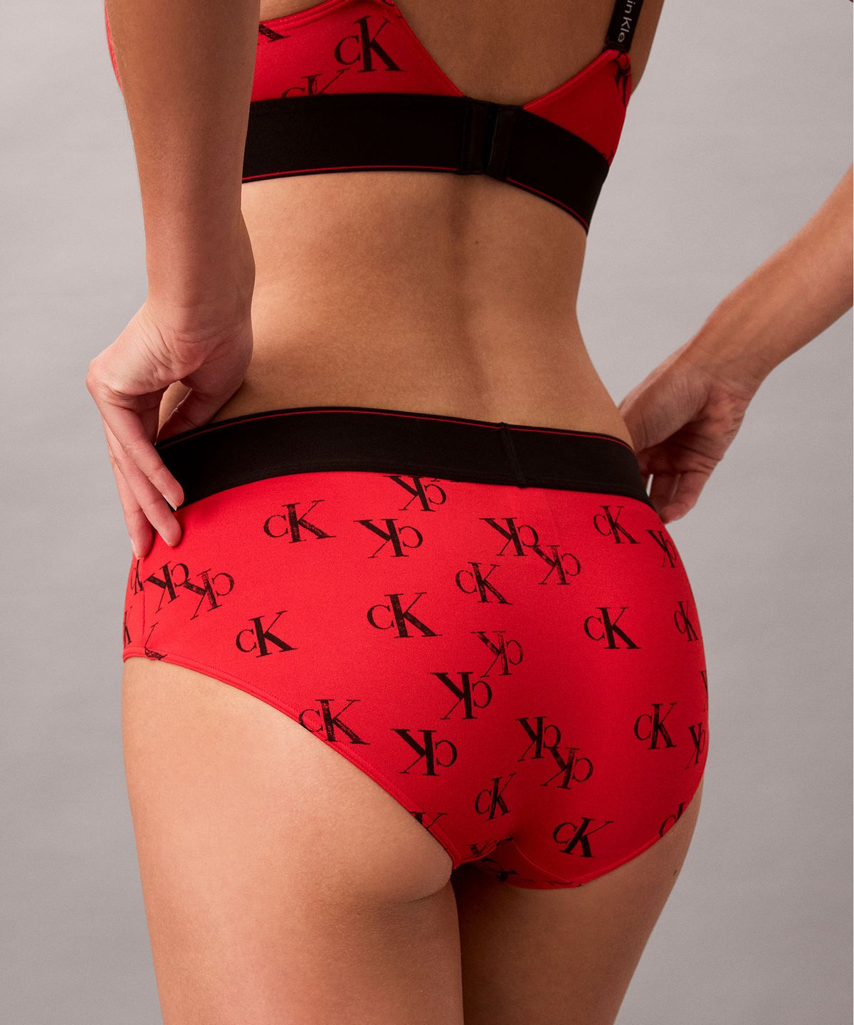캘빈클라인 언더웨어(CALVIN KLEIN UNDERWEAR) 여성 CK 그래픽 AF 힙스터_QF8878AD6M9