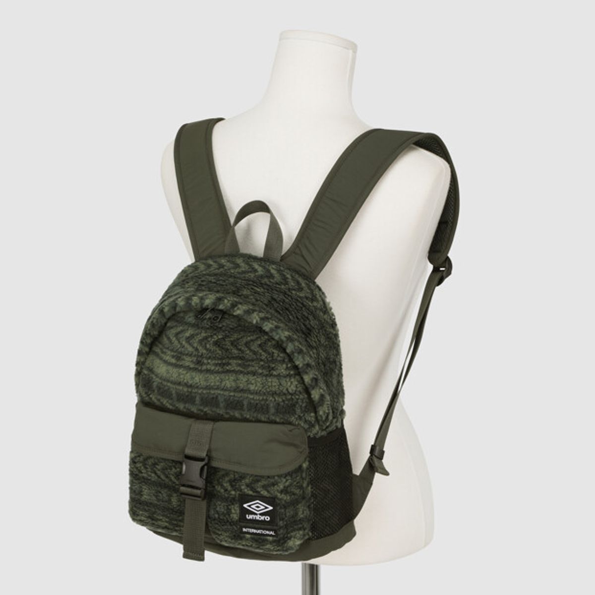 엄브로(UMBRO) 플러피 미니 백팩 (10L) 그린 UR423CBPO3