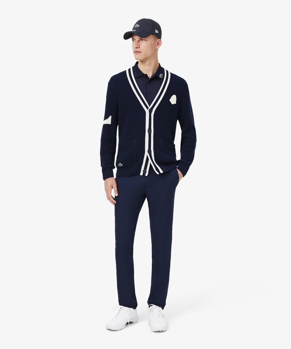 라코스테(LACOSTE) 남성 유니섹스 뉴에라 콜라보 9FORTY 골프 캡 RK7305-56N 166