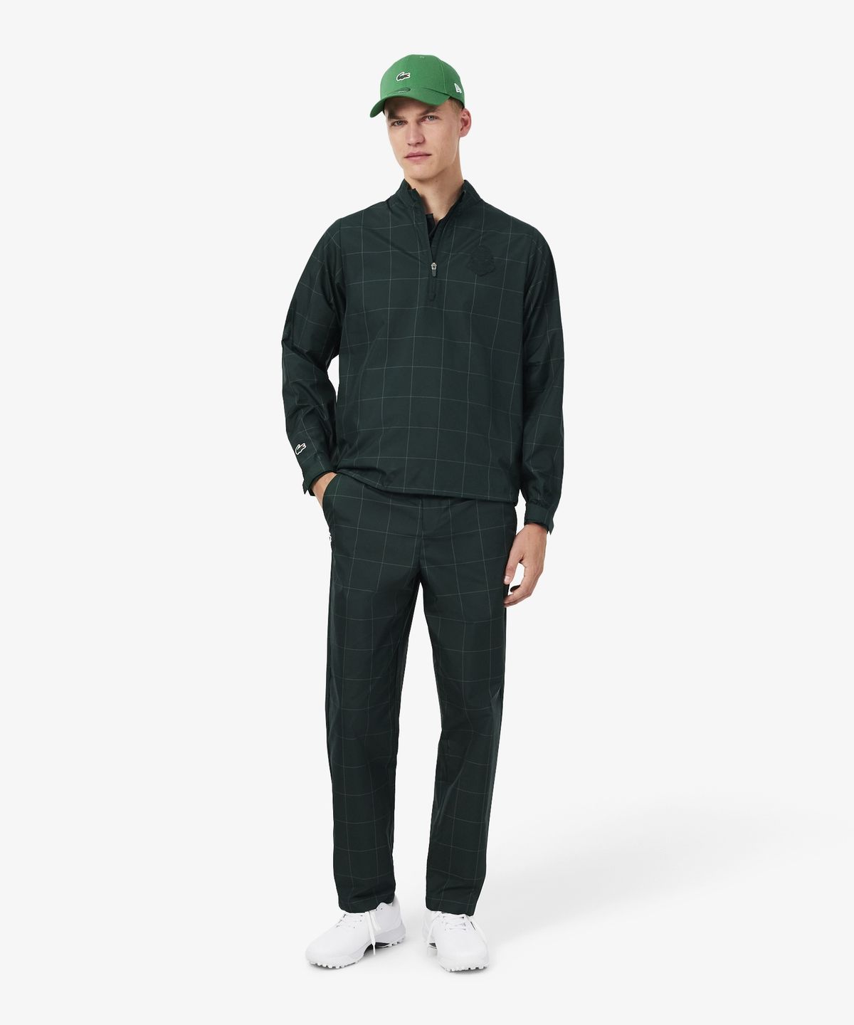 라코스테(LACOSTE) 남성 유니섹스 뉴에라 콜라보 9FORTY 골프 캡 RK7305-56N 59X