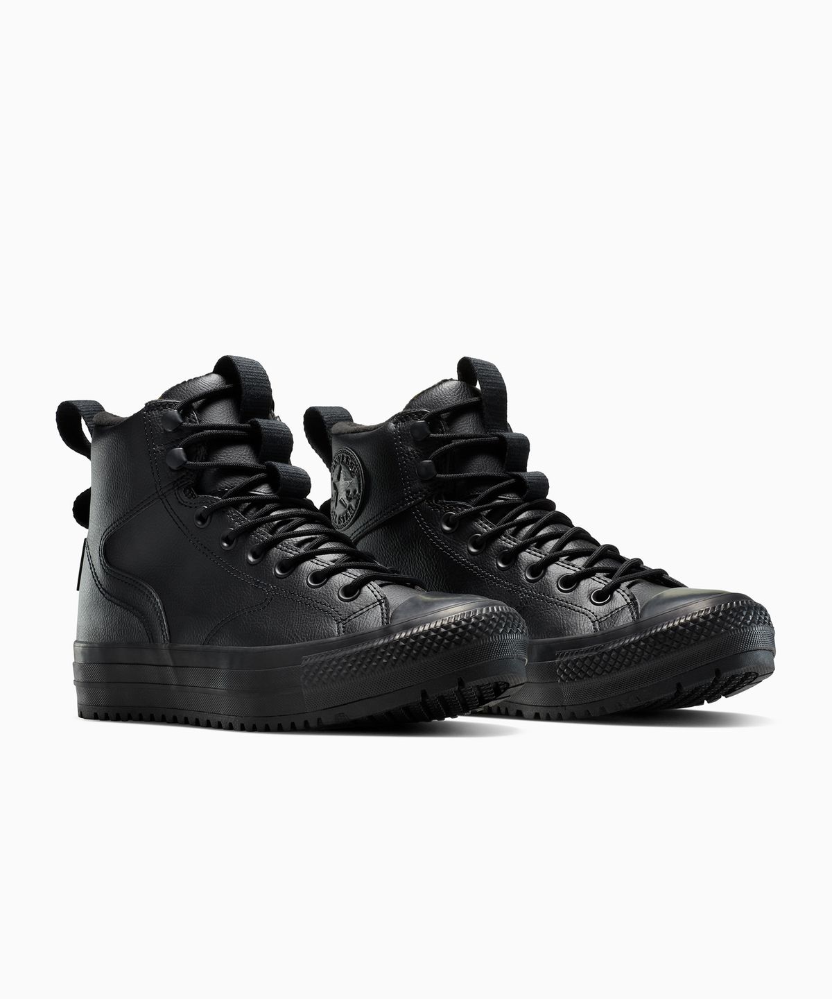 컨버스(CONVERSE) 척테일러 올스타 워터 리펠런트 하이커 부츠 레더 블랙 A13234C