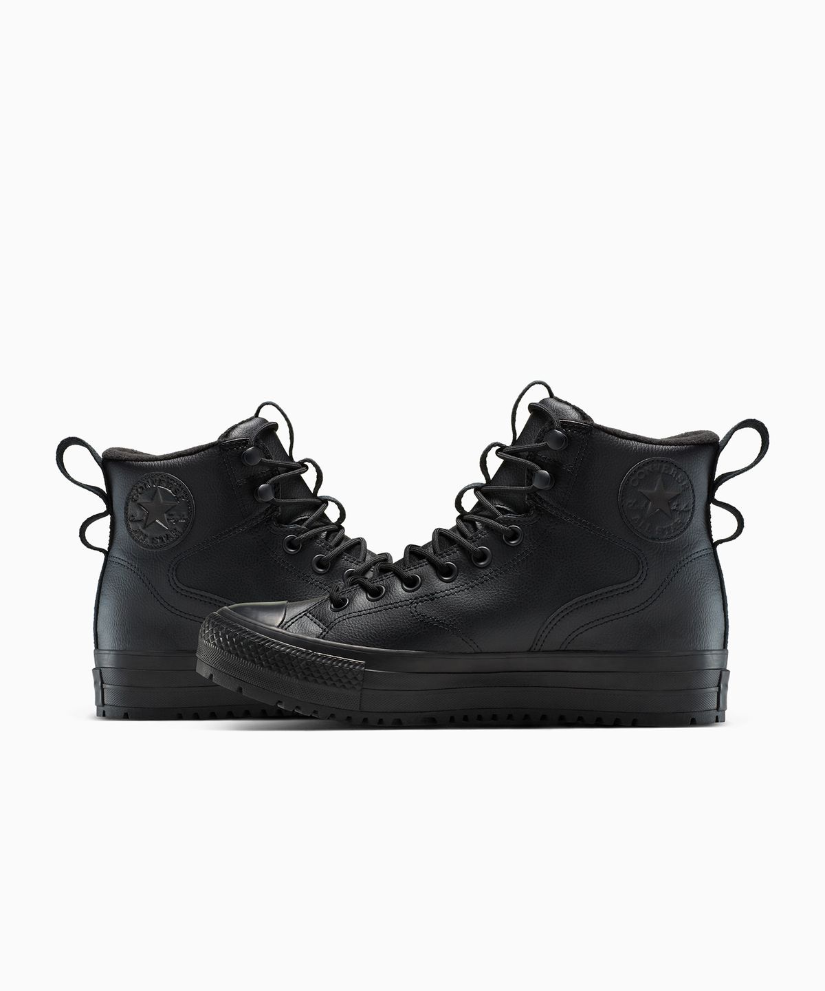 컨버스(CONVERSE) 척테일러 올스타 워터 리펠런트 하이커 부츠 레더 블랙 A13234C
