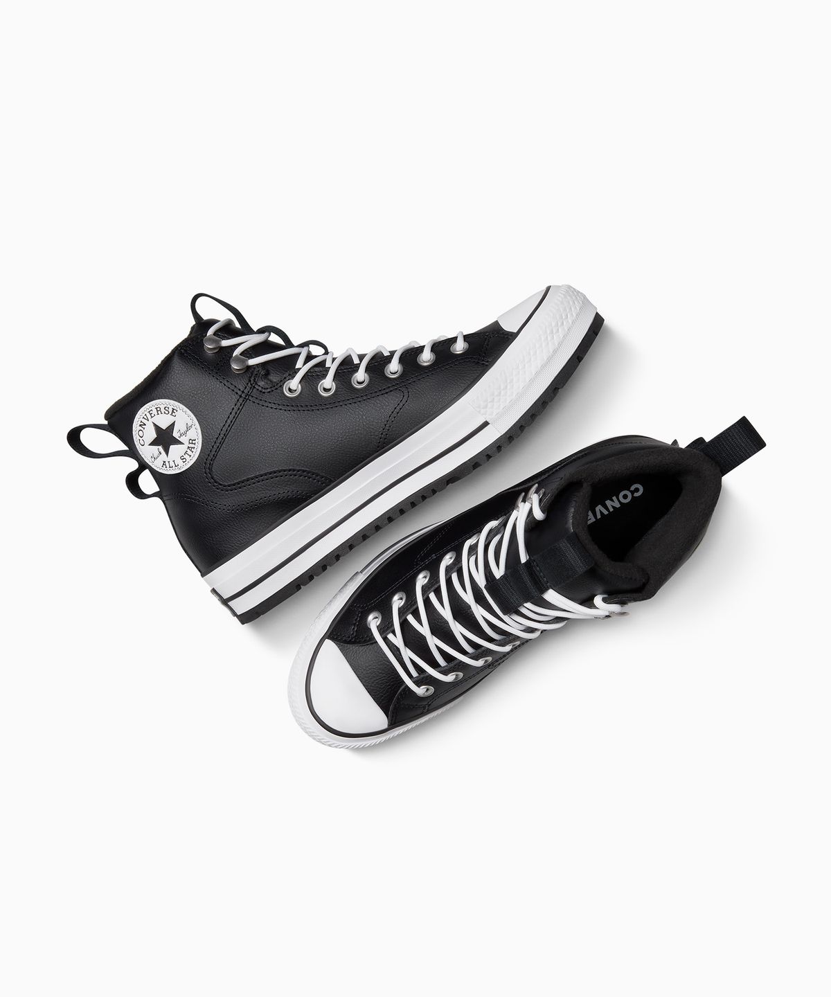 컨버스(CONVERSE) 척테일러 올스타 워터 리펠런트 하이커 부츠 레더 블랙 A13233C