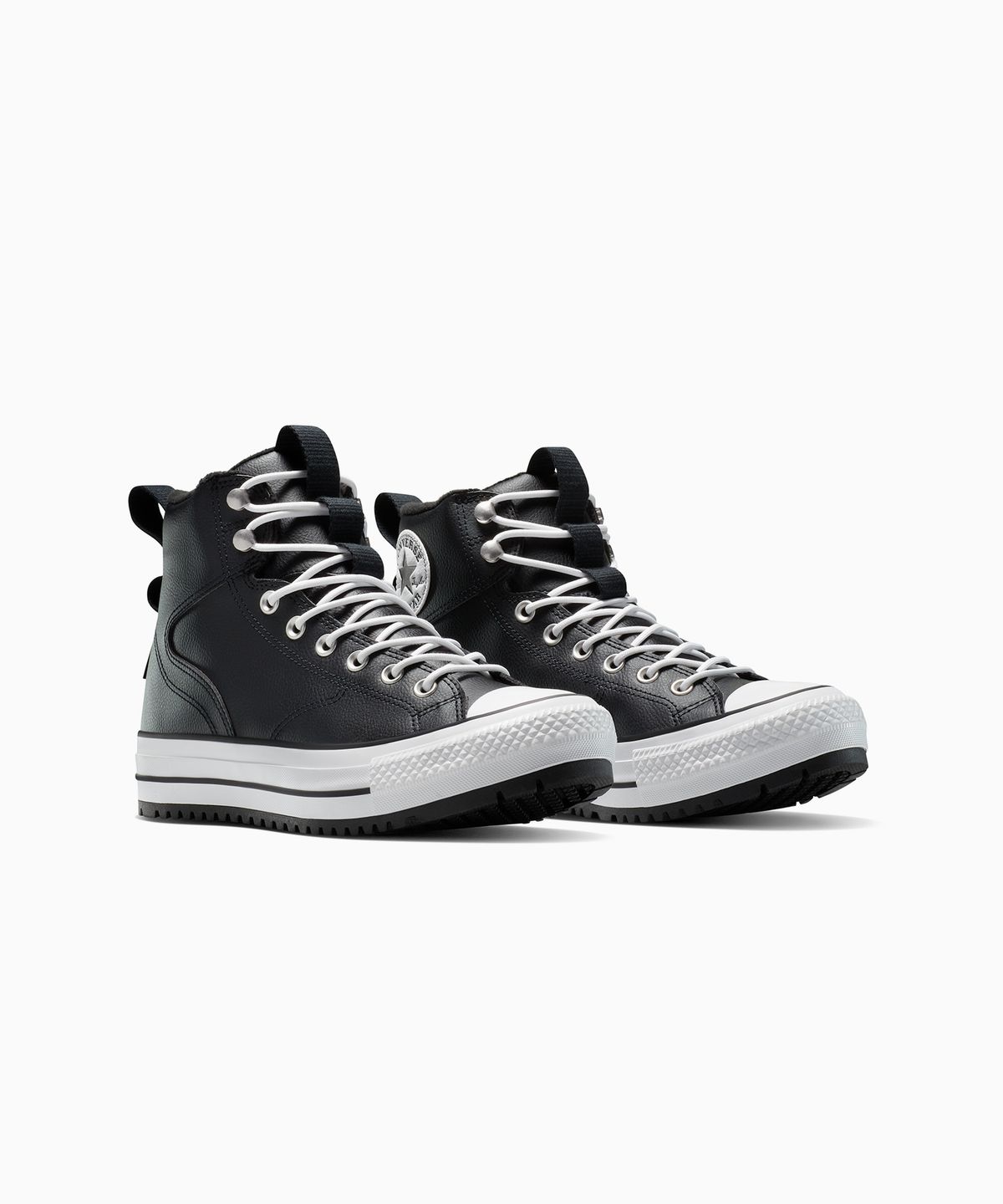 컨버스(CONVERSE) 척테일러 올스타 워터 리펠런트 하이커 부츠 레더 블랙 A13233C