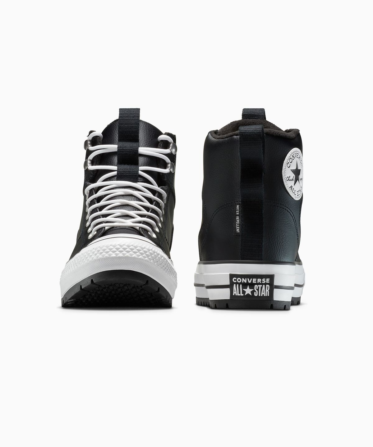 컨버스(CONVERSE) 척테일러 올스타 워터 리펠런트 하이커 부츠 레더 블랙 A13233C