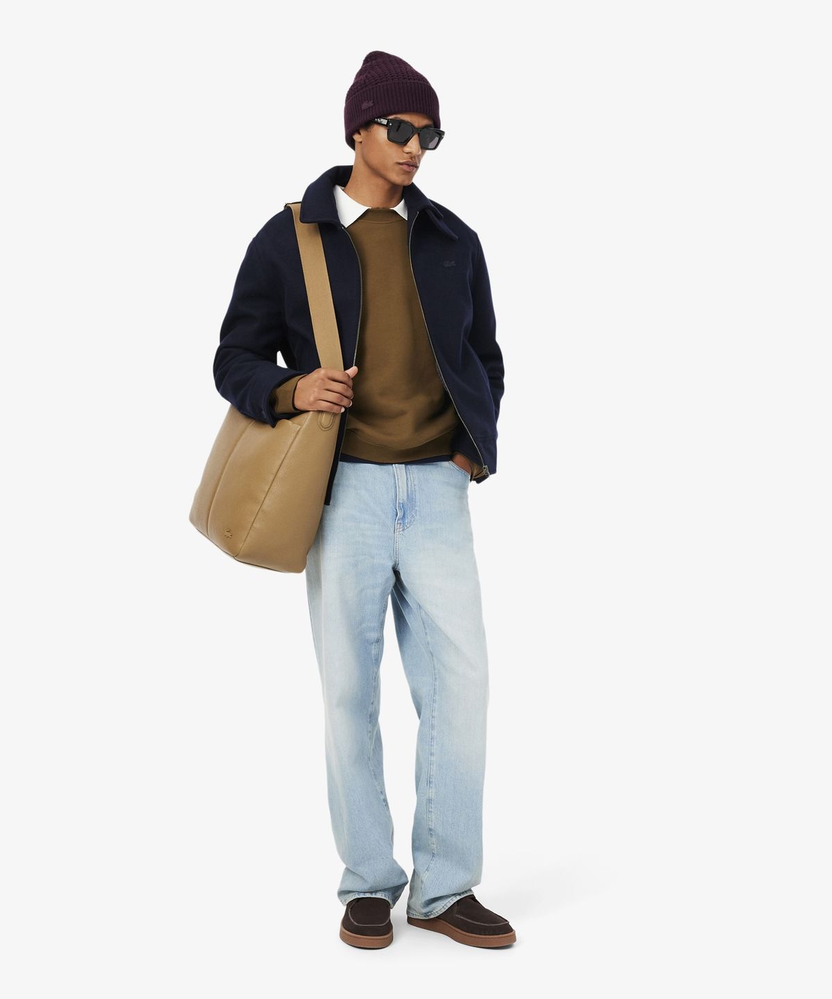 라코스테(LACOSTE) 남성 유니섹스 변형 스티치 비니 RB9881-56N 3KE