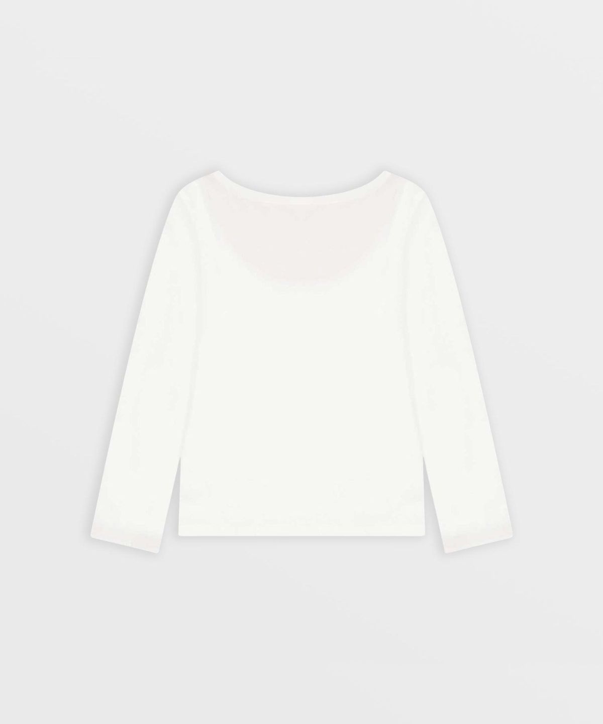 사파리스팟(SAFARISPOT) 투톤 롱 슬리브 (화이트/핑크)