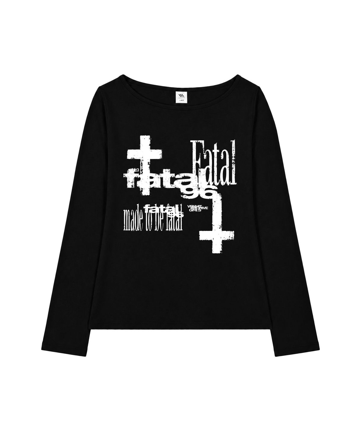 벤힛(VENHIT) Fatal 보트넥 롱슬리브
