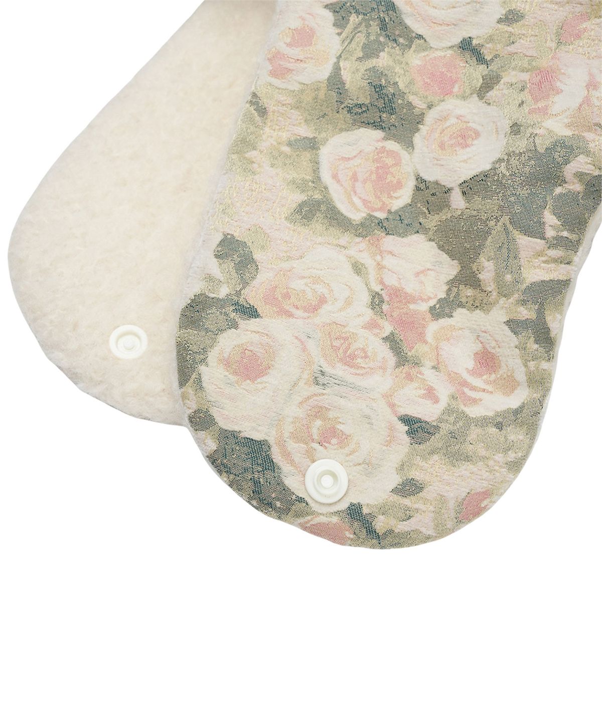 그레일즈(GRAILZ) FLOWER FUR EAR FLAP CAP [GREEN]