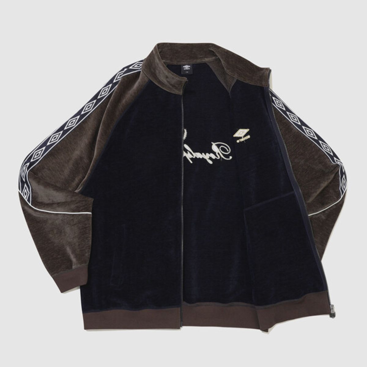 엄브로(UMBRO) 셔닐블렌드 트랙집업 네이비 UR423CFTN2