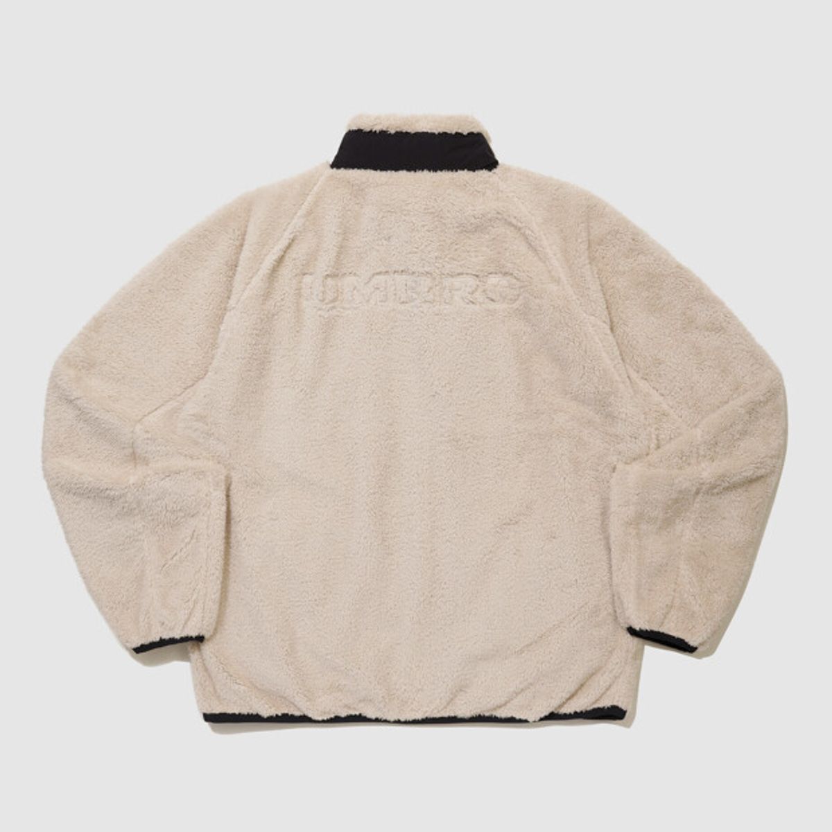 엄브로(UMBRO) 리버시블 플리스 & 우븐 자켓 베이지 UR421CFJO9