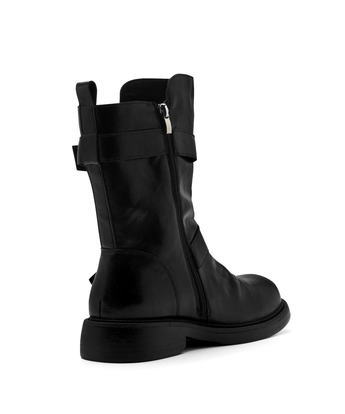 아삐에 마르슈(APIED MARCHE) Le Lake 벨티드 소가죽 바이커 부츠 4.5cm -PM3038 (2color)