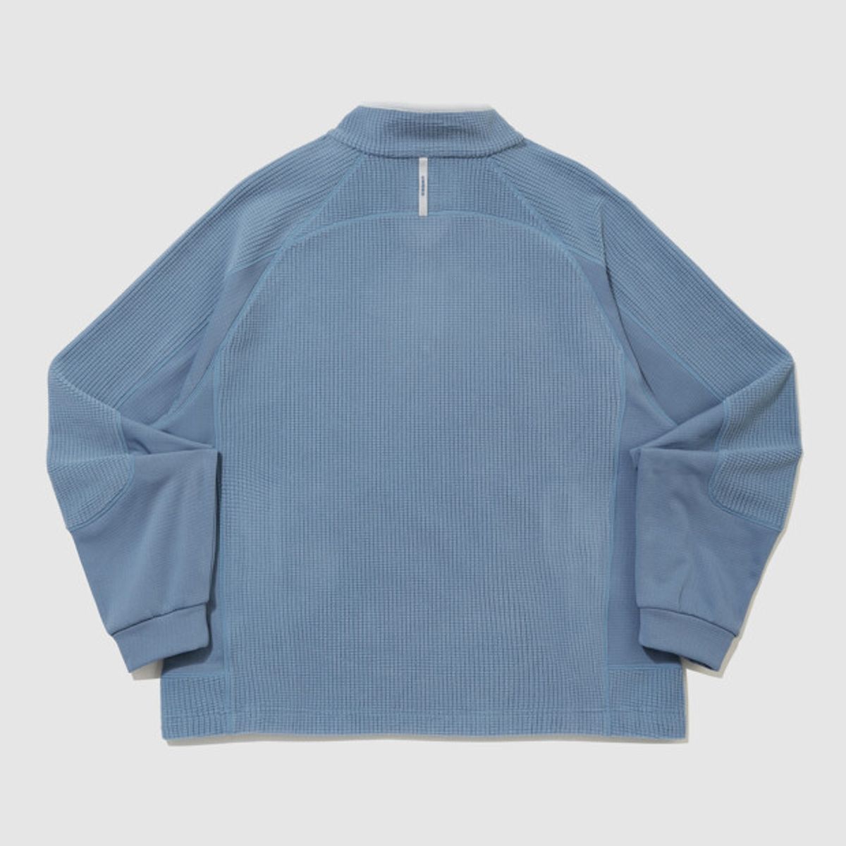 엄브로(UMBRO) 그리드 플리스 쿼터 집업 블루 UR421CFSO2