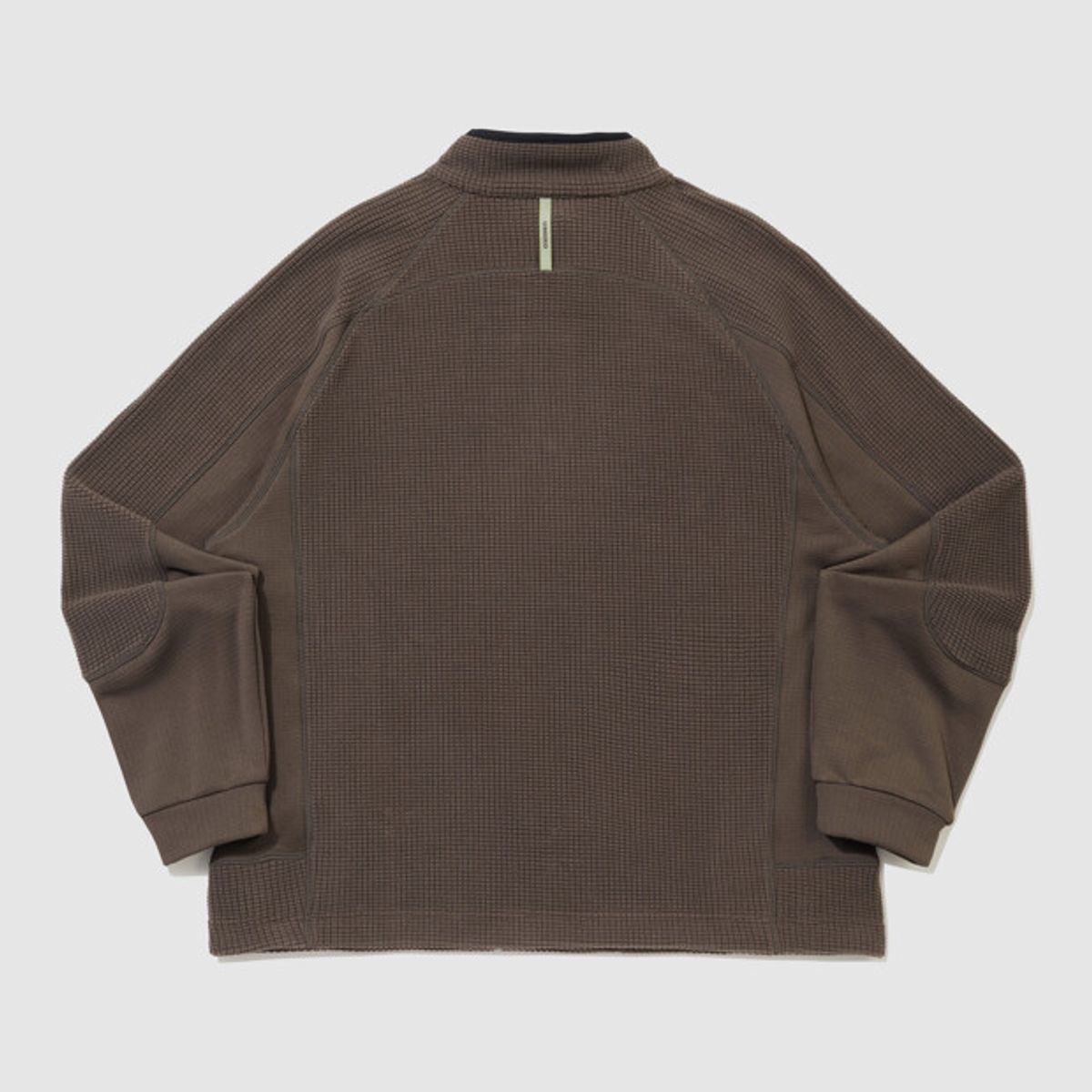 엄브로(UMBRO) 그리드 플리스 쿼터 집업 브라운 UR421CFSO2