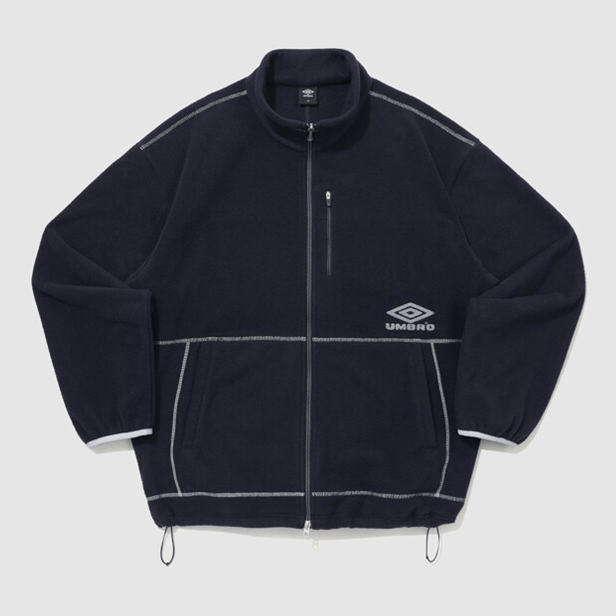 엄브로(UMBRO) 크리스피 타슬란 플리스 자켓 네이비 UR324CFJ91
