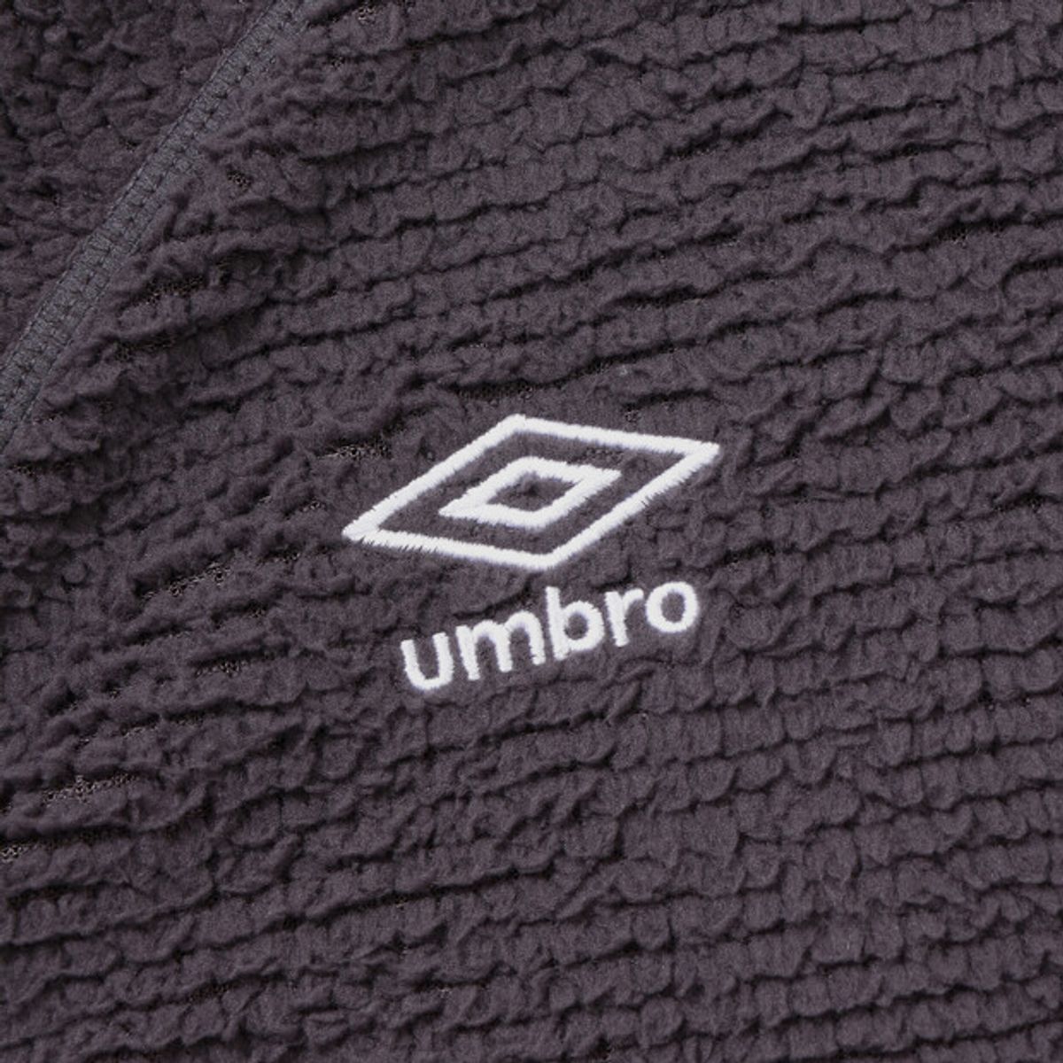 엄브로(UMBRO) 에어리움 경량 플리스 후드 티셔츠 차콜 UR321SHD93