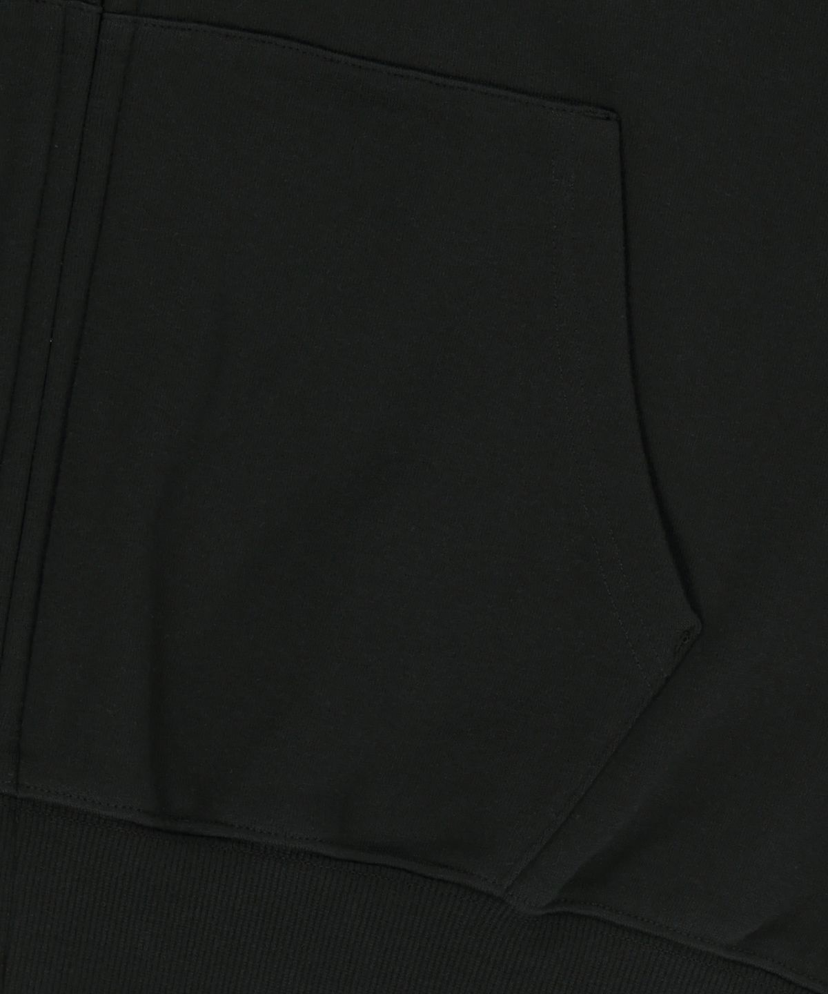 브라운브레스(BROWNBREATH) TAG HOOD ZIP UP - BLACK