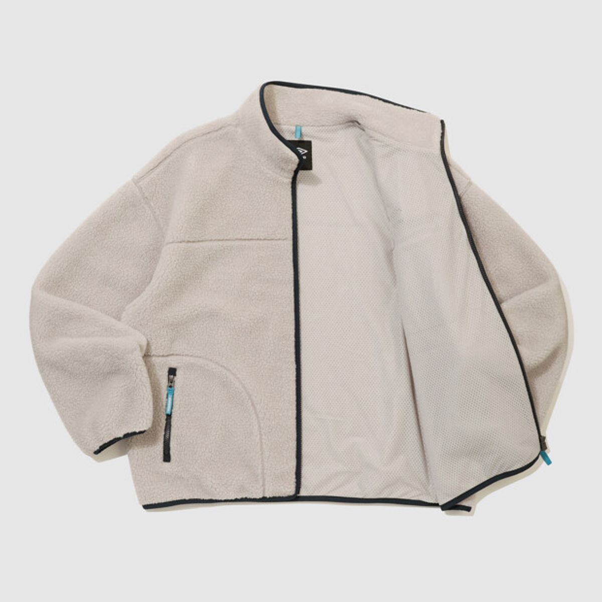 엄브로(UMBRO) 쉐르파 플리스 자켓 베이지 UR423CFJO1