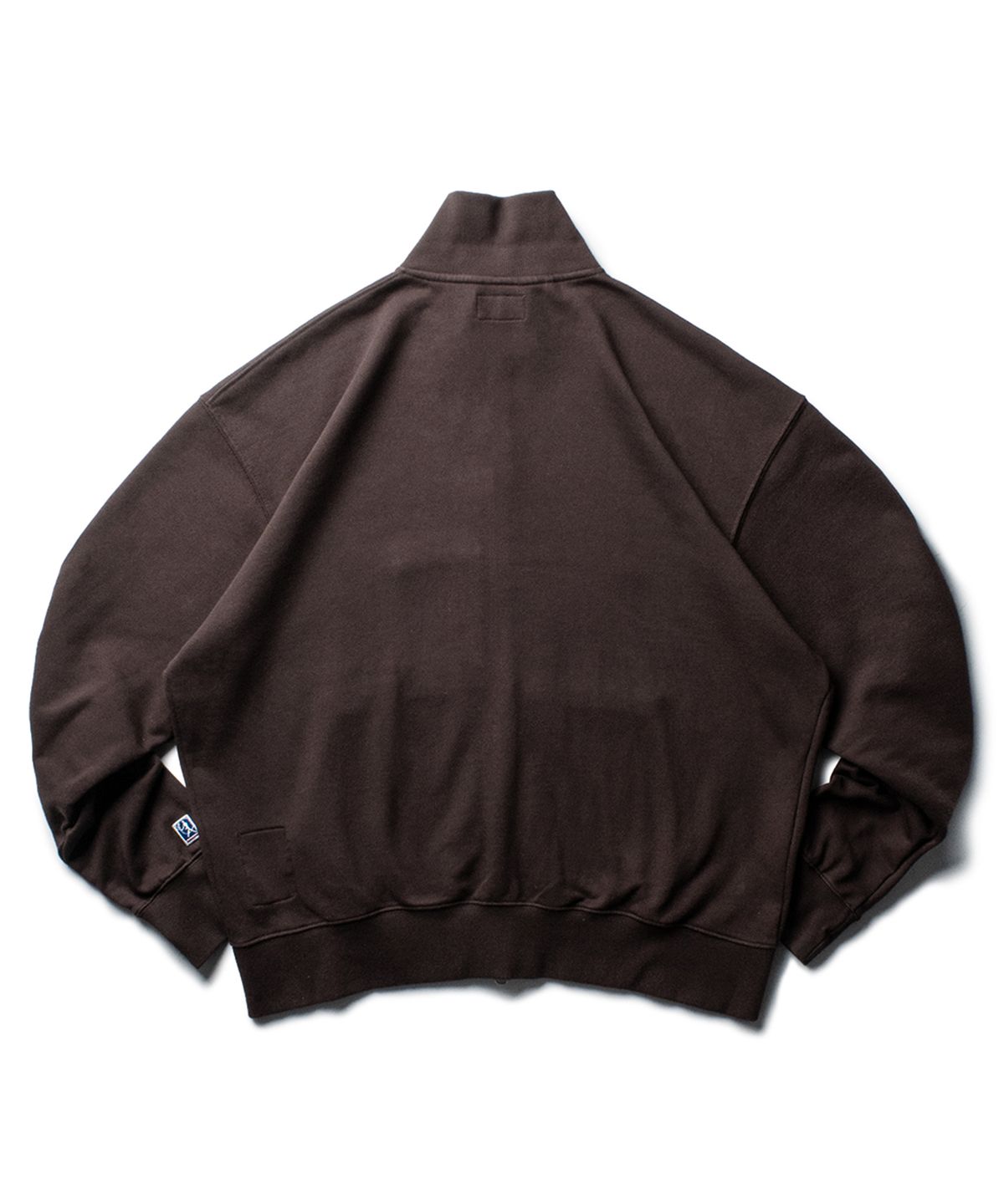 더 레스큐(THE RESQ) CLASSIC PATINA SWEAT TRACK JACKET [TOBACCO]