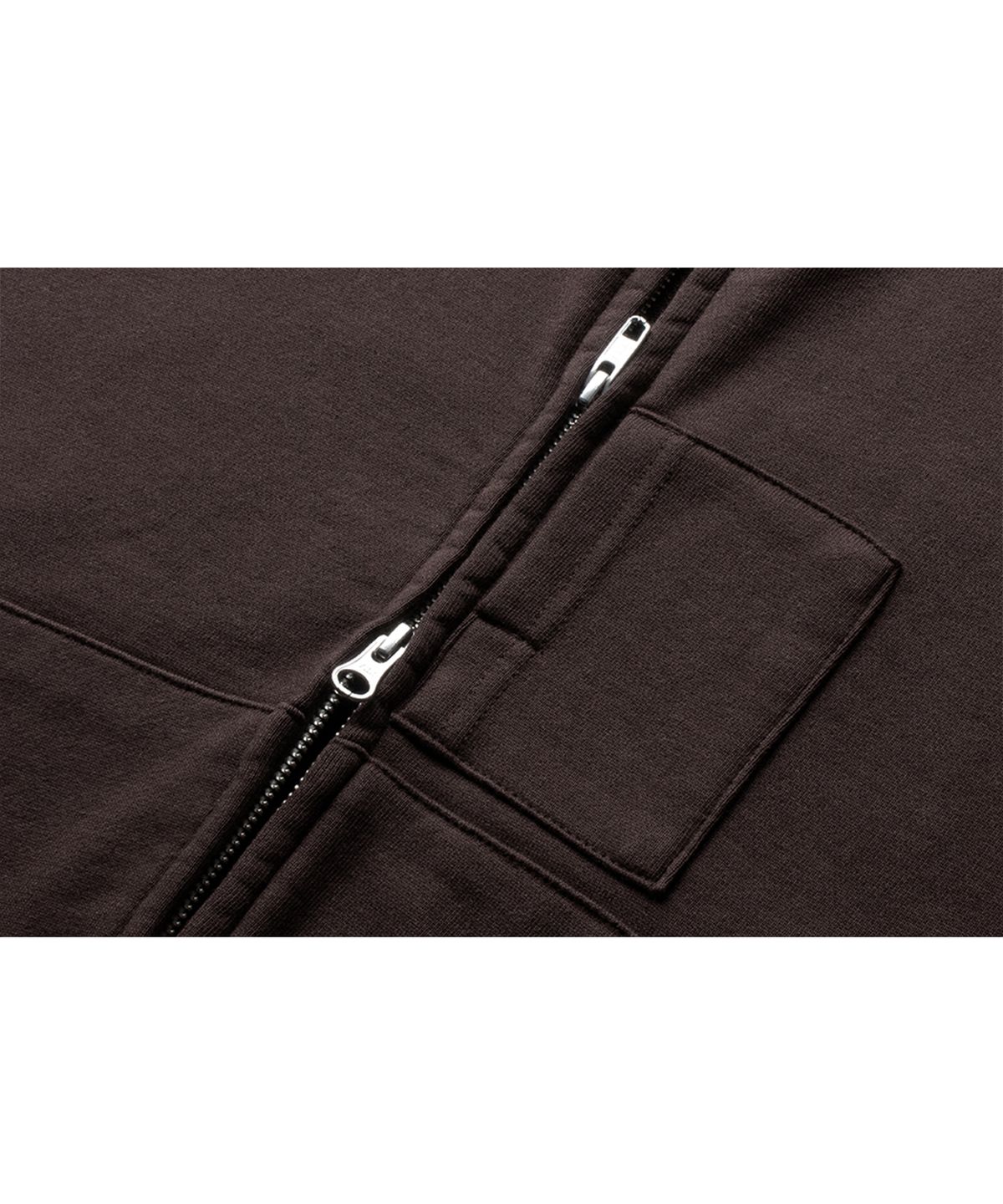 더 레스큐(THE RESQ) CLASSIC PATINA SWEAT TRACK JACKET [TOBACCO]