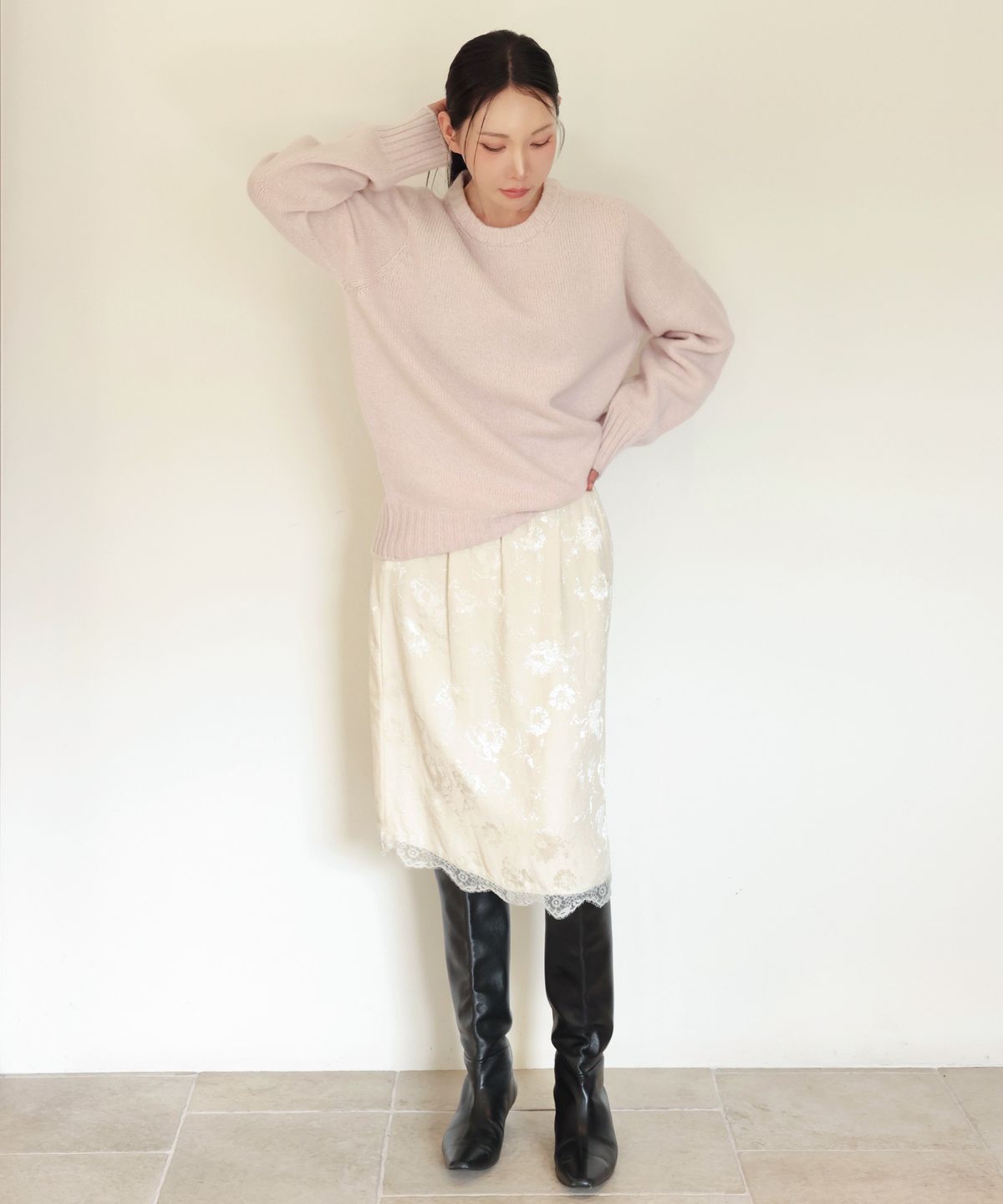 유라고(URAGO) Wholegarment yak wool knit